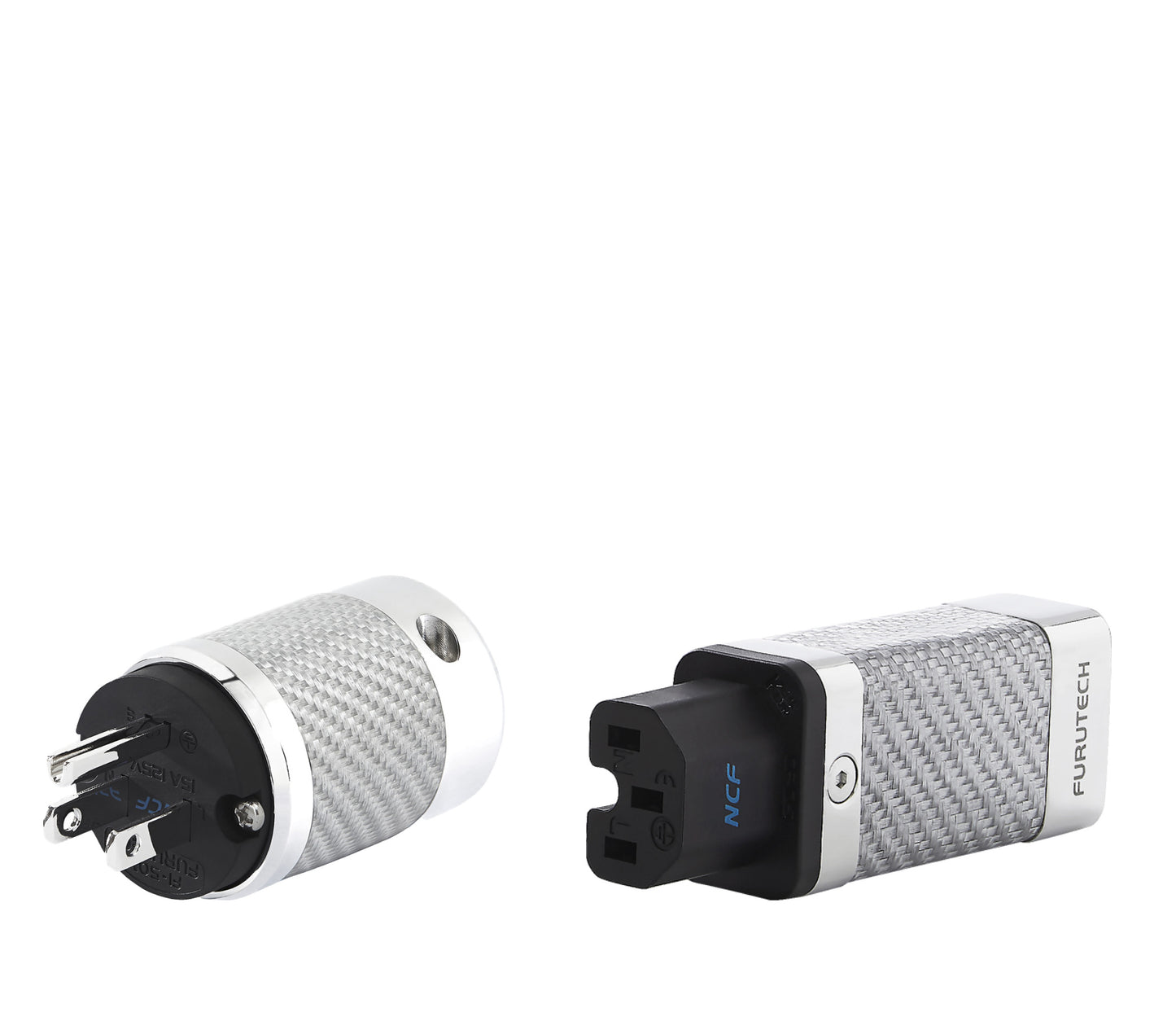 FURUTECH　FI-50M NCF(R)+CF-C15 NCF(R) Special Bundle Set　ハイエンドグレード 電源プラグ /インレットプラグ