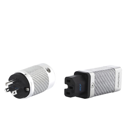 FURUTECH　FI-50M NCF(R)+CF-C15 NCF(R) Special Bundle Set　ハイエンドグレード 電源プラグ /インレットプラグ
