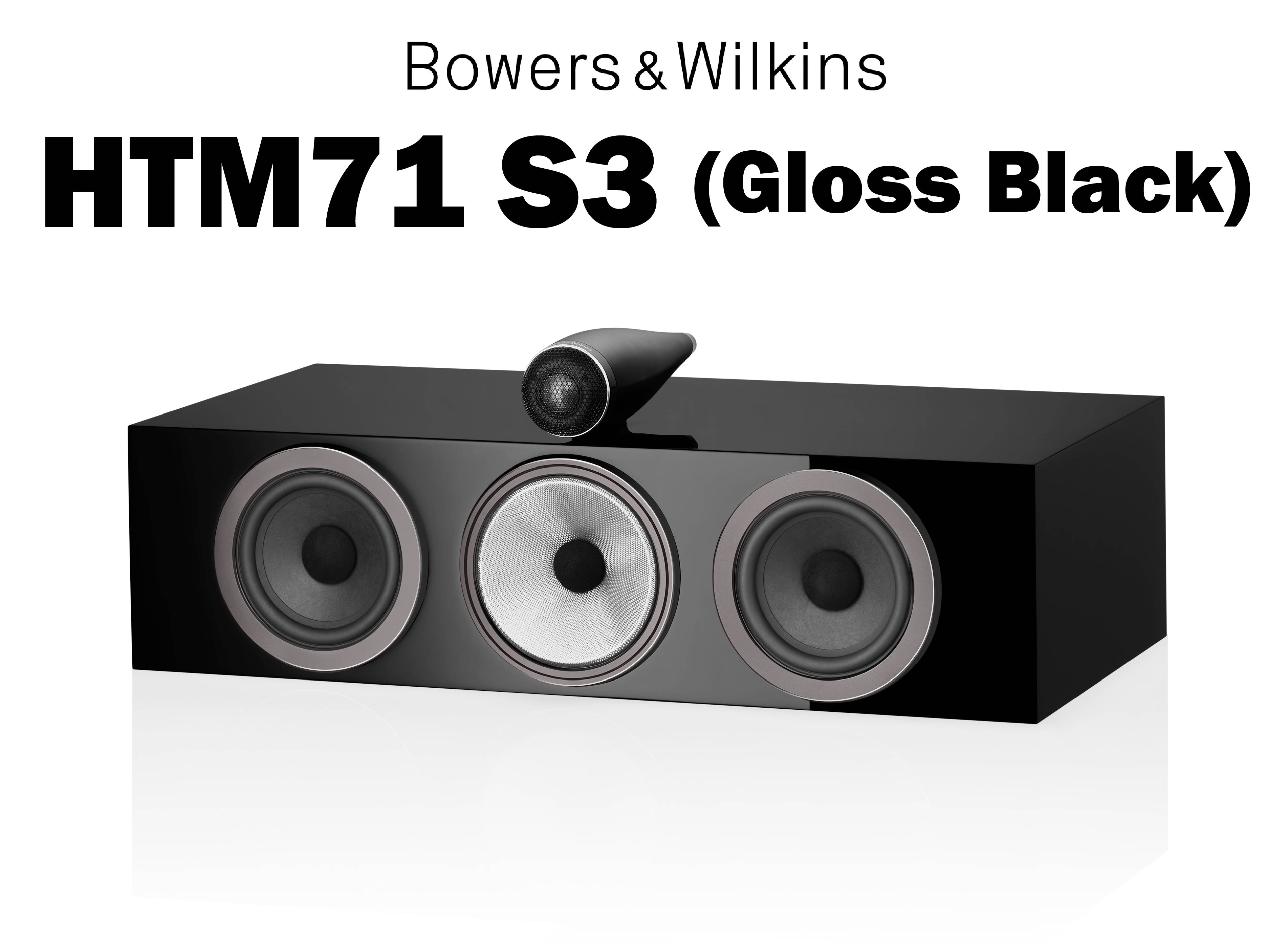 Bowers & Wilkins　HTM71 S3 （1台）　センタースピーカー