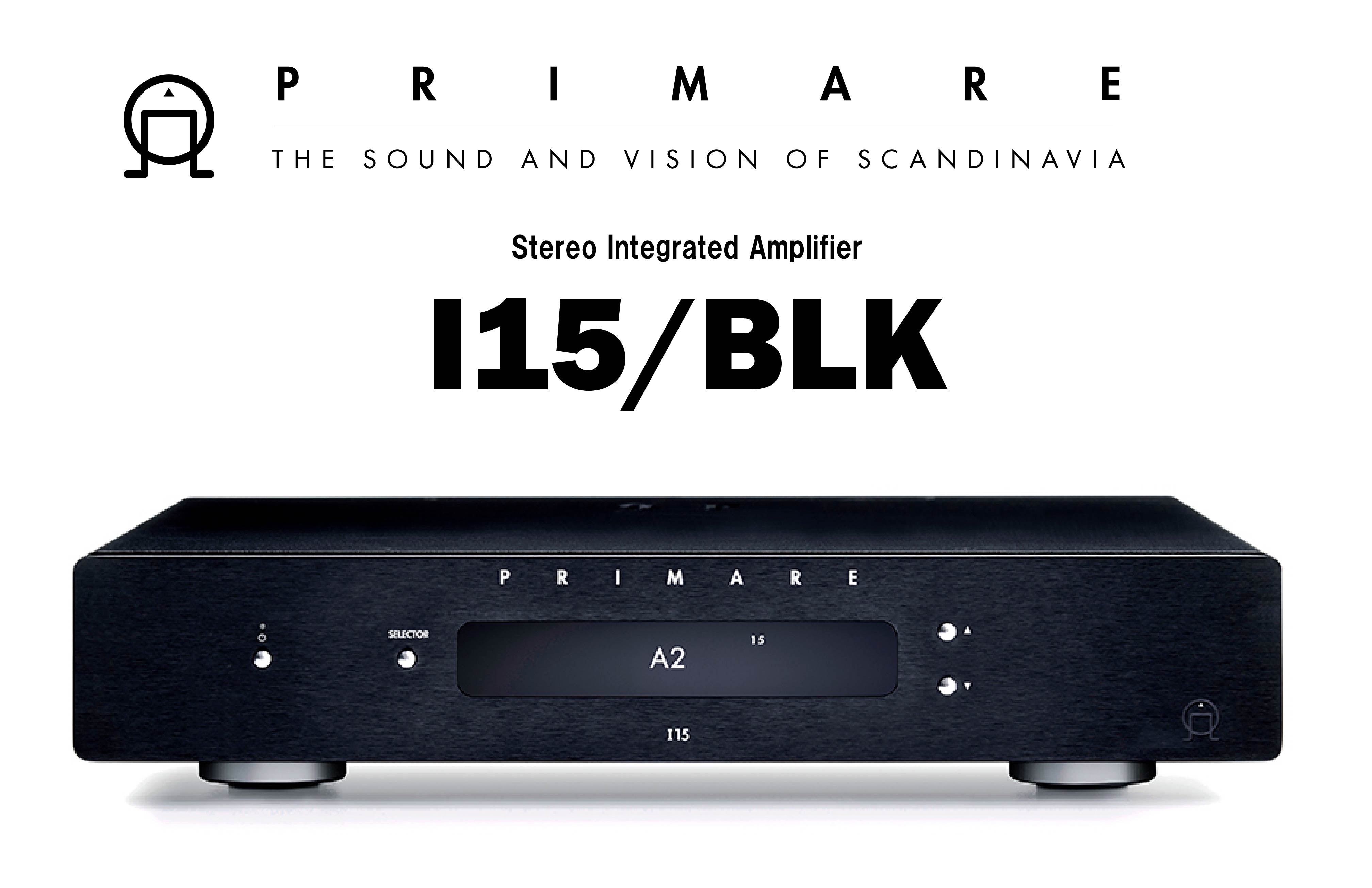 PRIMARE　I15 BLK　プリメインアンプ