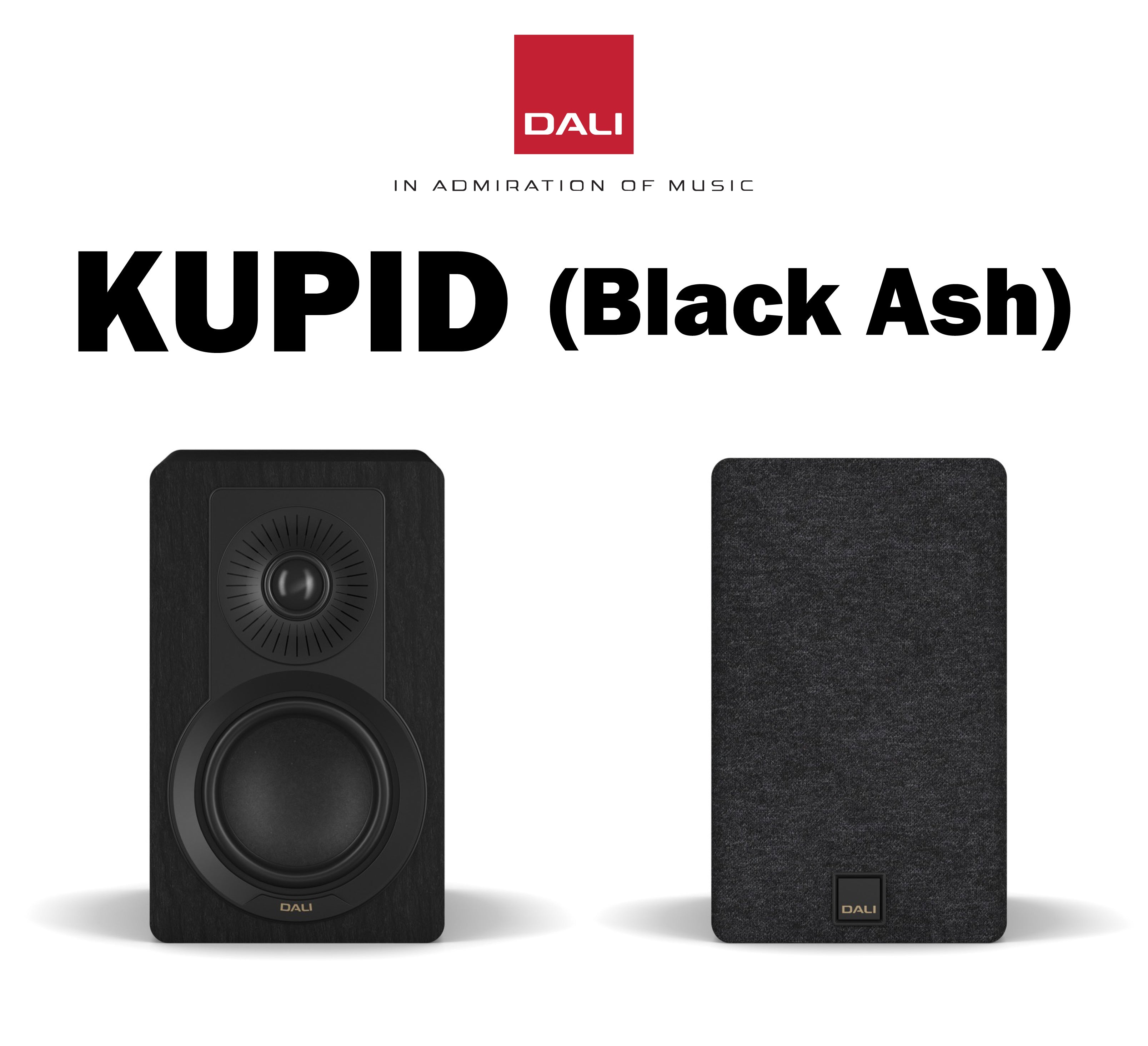 DALIブラックブックシェルフスピーカー DALI KUPID ブックシェルフ・スピーカー – CORE オーディオコア