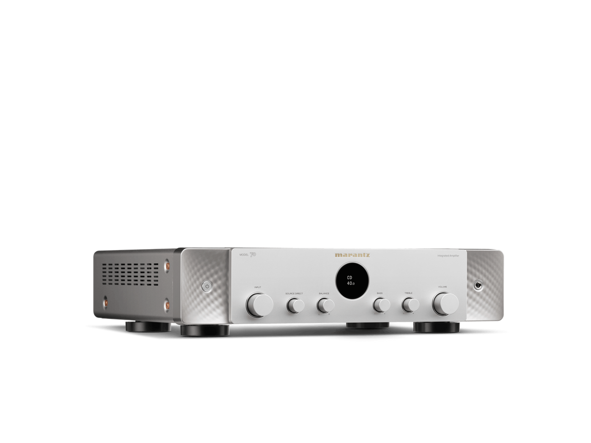 Marantz MODEL 70 シルバーゴールド 右斜め