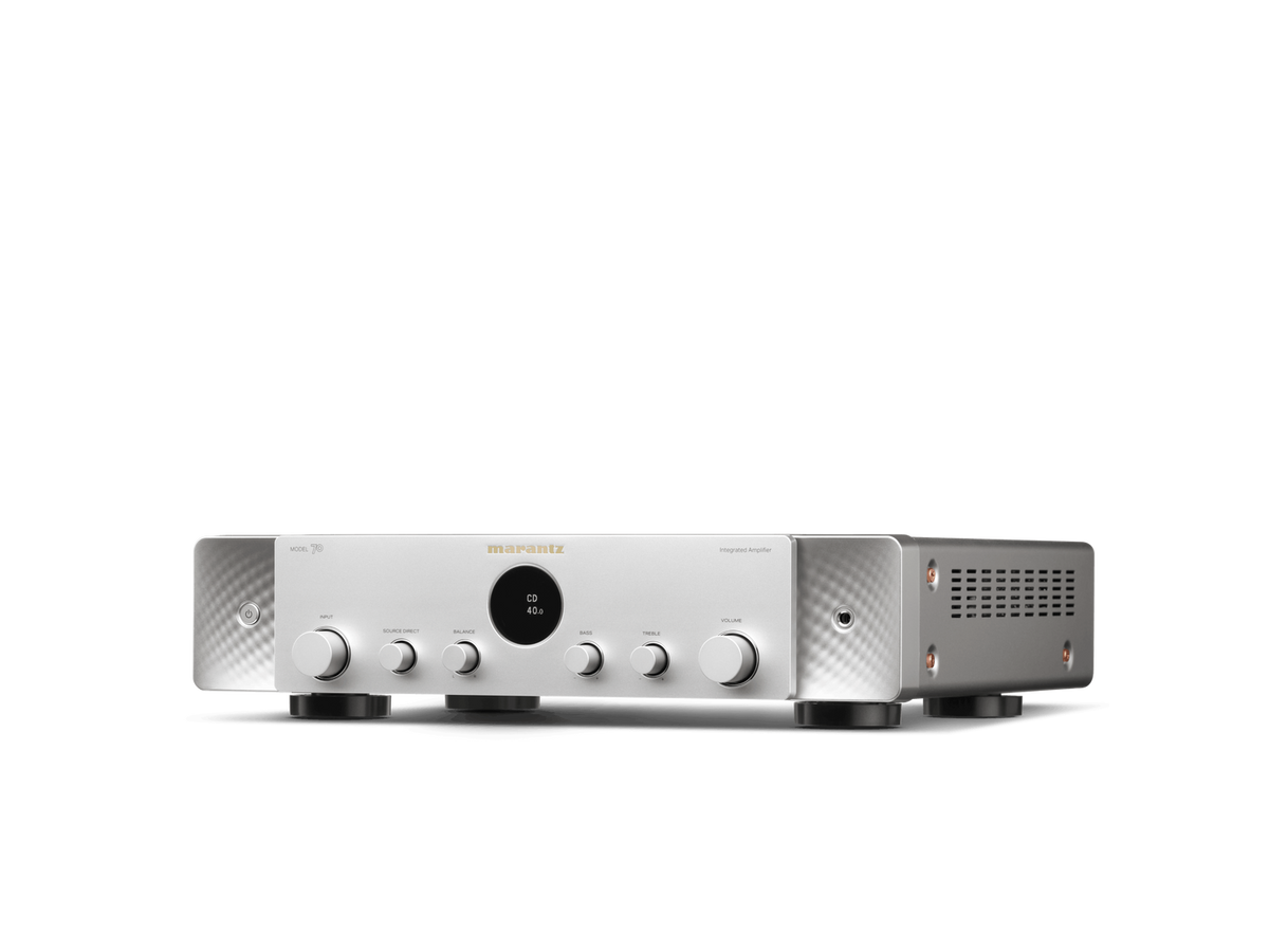 Marantz MODEL 70 シルバーゴールド 左斜め