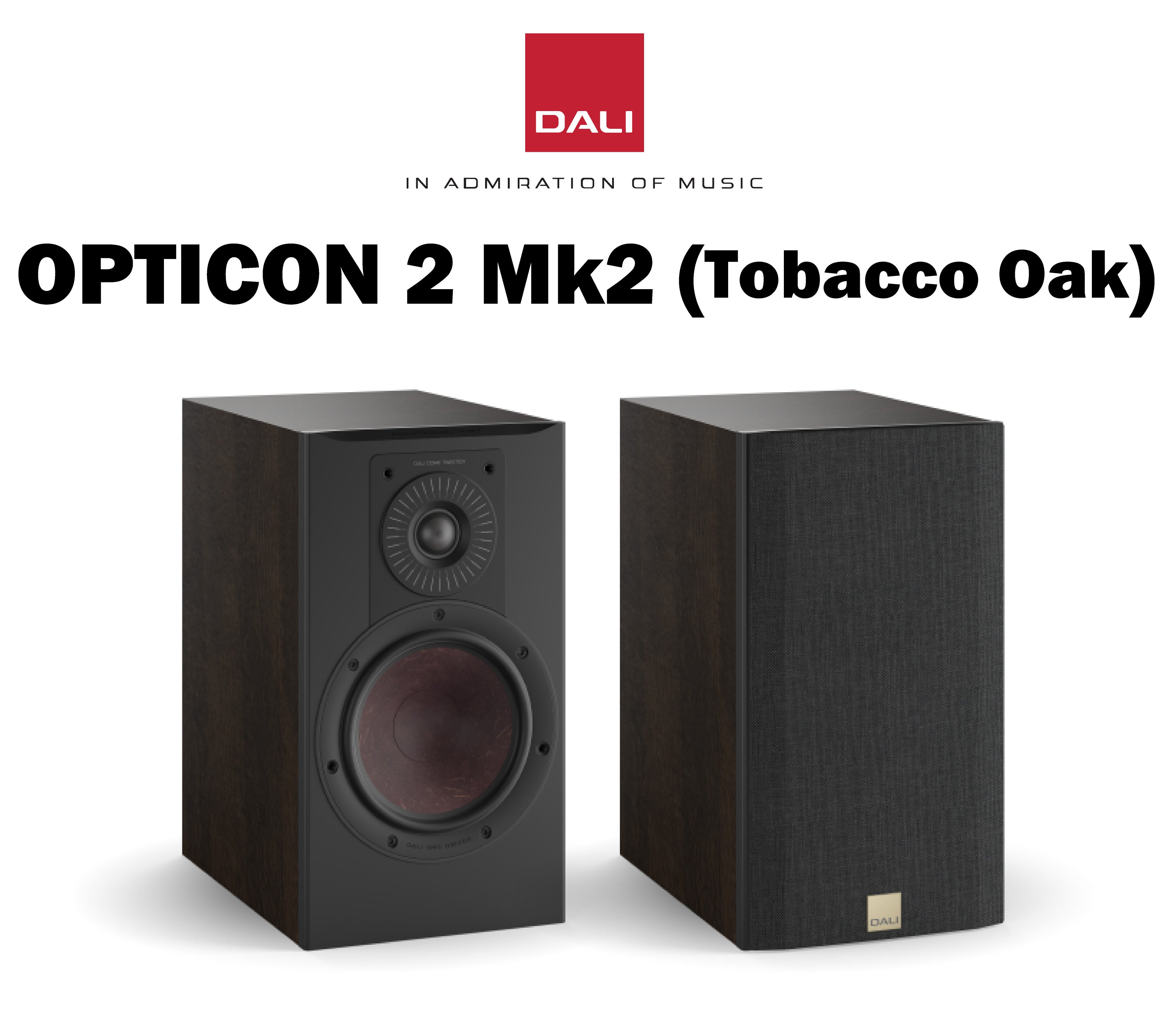 DALI OPTICON 2 Mk2 ブックシェルフ・スピーカー（1台価格/ペア販売
