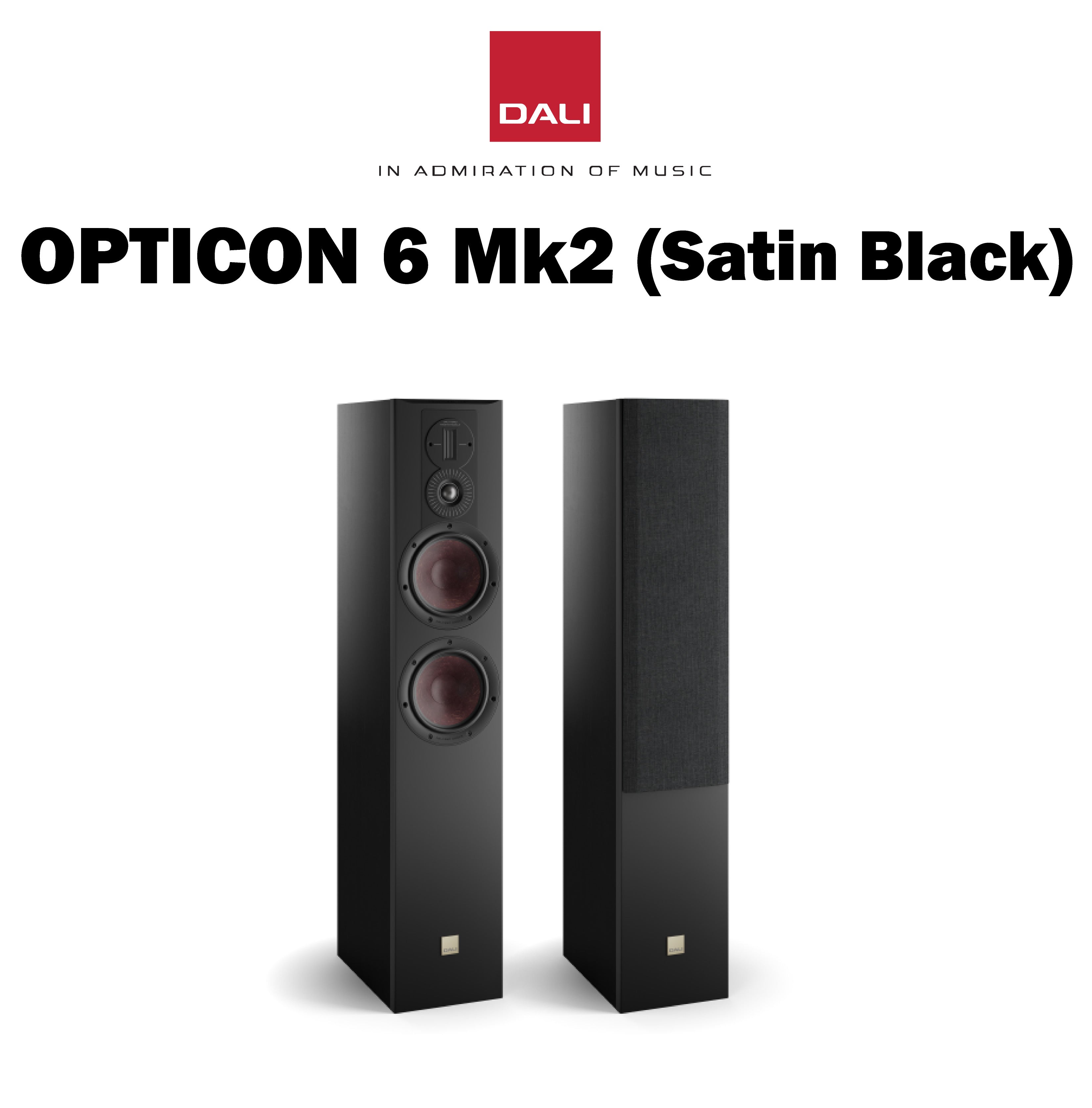DALI OPTICON 6 Mk2 フロアスタンディング・スピーカー（1台価格/ペア