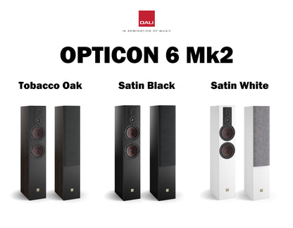 DALI　OPTICON 6 Mk2　フロアスタンディング・スピーカー（1台価格/ペア販売）