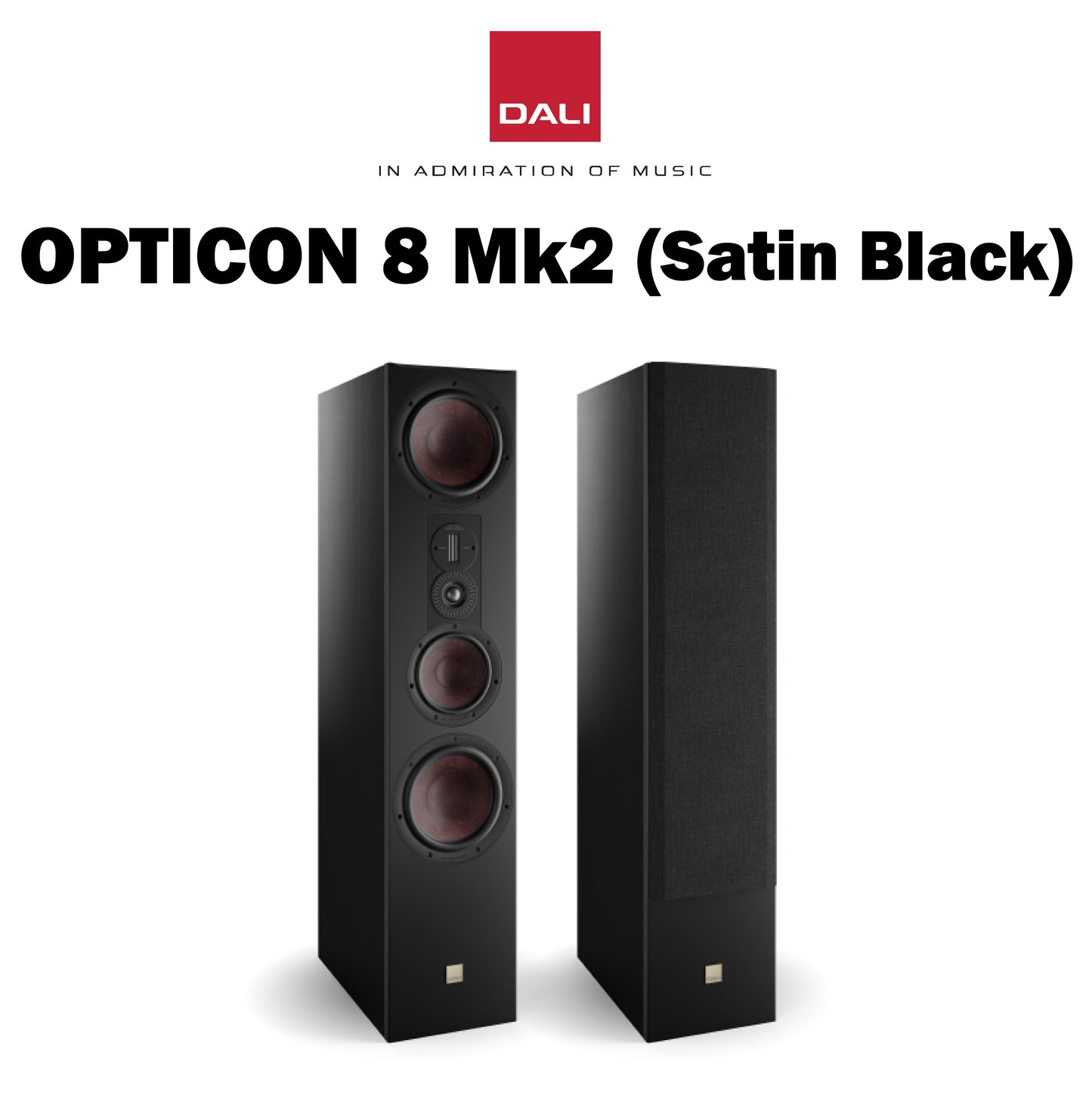 DALI　OPTICON 8 Mk2　フロアスタンディング・スピーカー（1台価格/ペア販売）