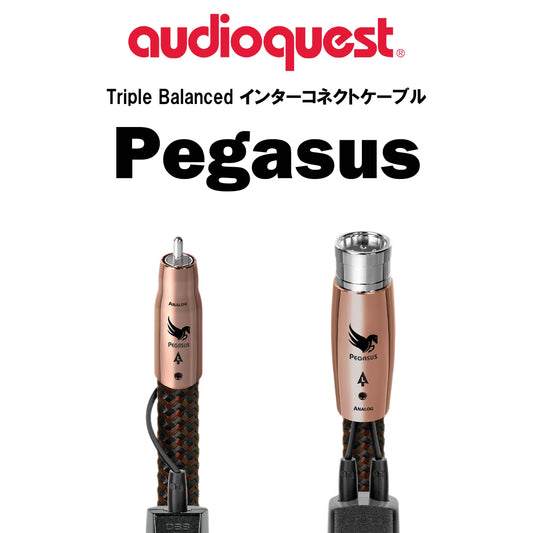 audioquest　Pegasus　Triple Balanced インターコネクトケーブル