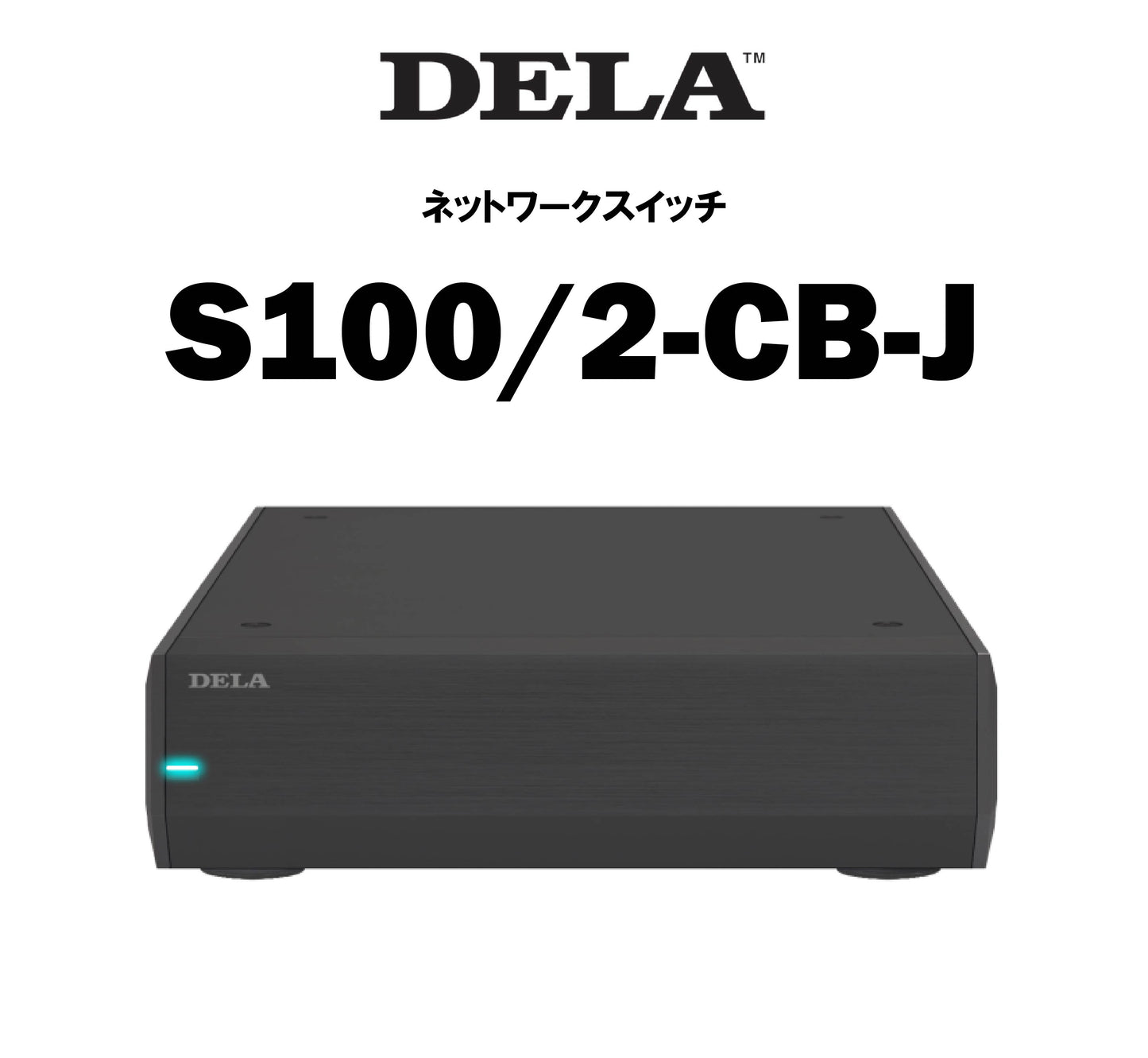 DELA　S100/2　ネットワークスイッチ