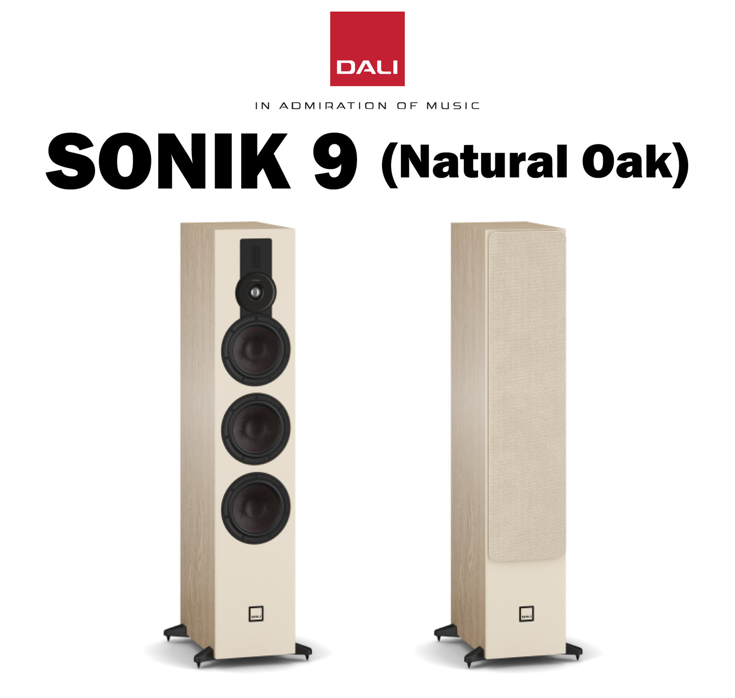 DALI　SONIK 9　フロアスタンディング・スピーカー（1台価格/ペア販売）