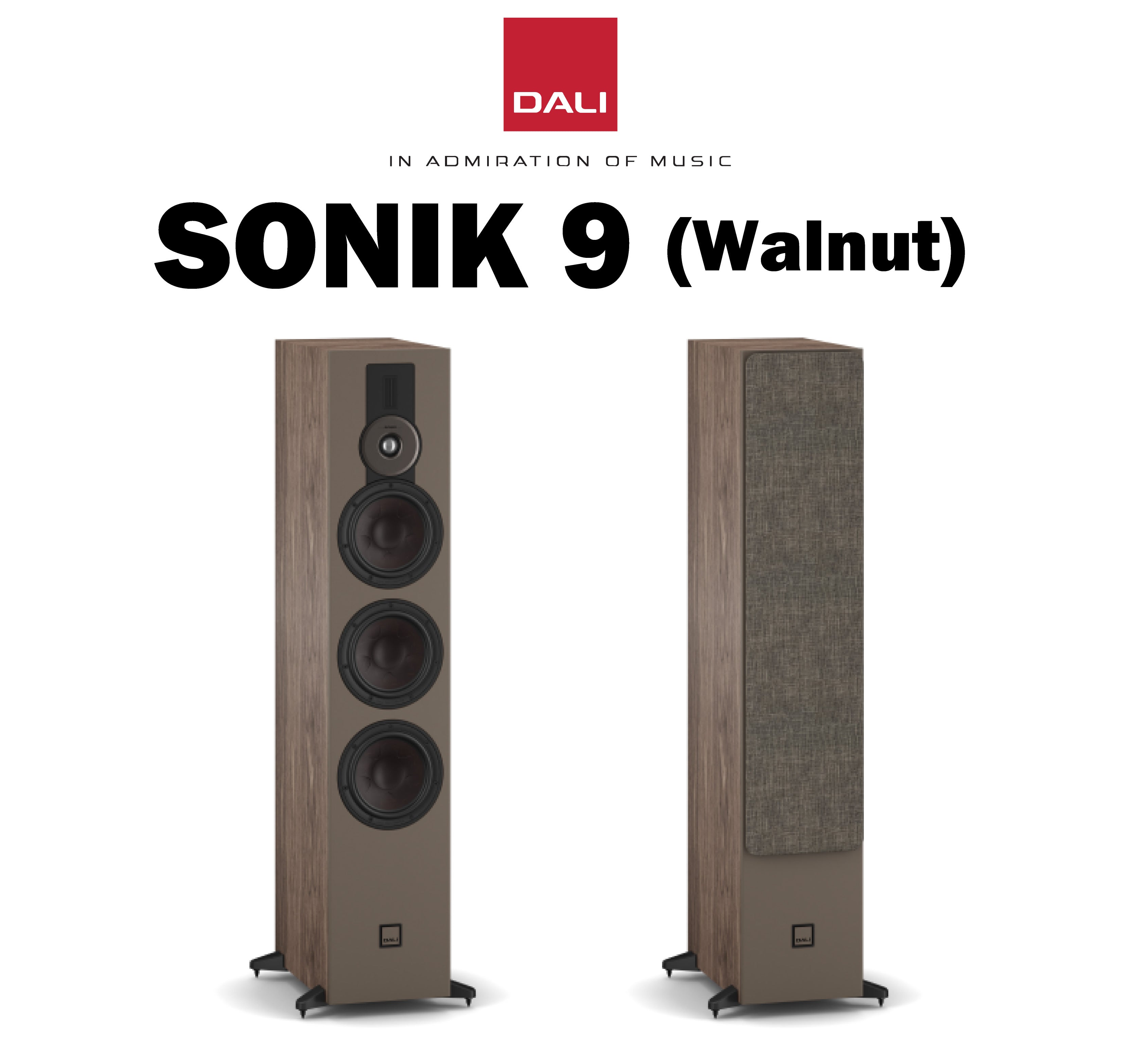 DALI SONIK 9 フロアスタンディング・スピーカー（1台価格/ペア販売
