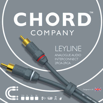 CHORD COMPANY　Leyline RCA　アナログケーブル