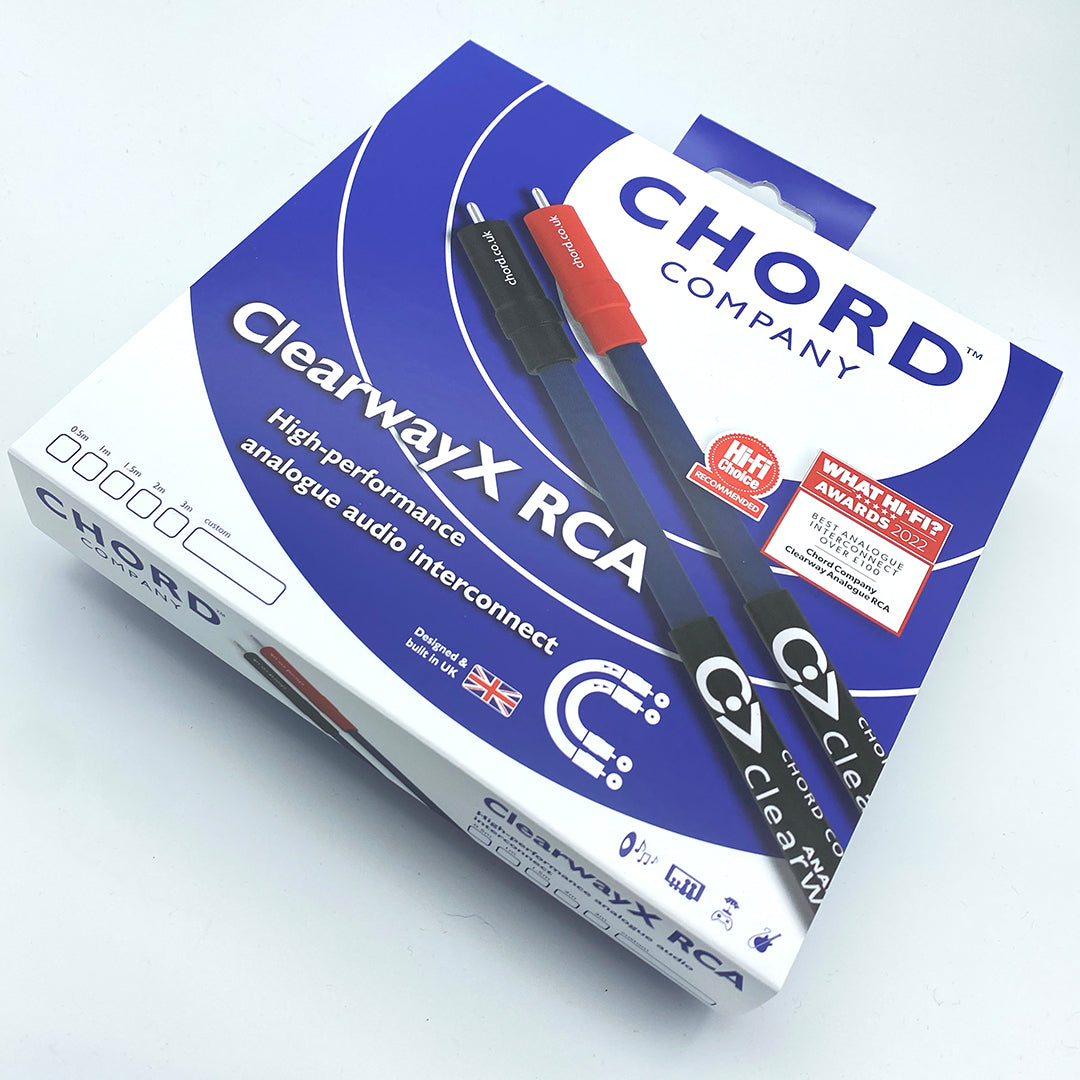 CHORD COMPANY　ClearwayX RCA　アナログケーブル