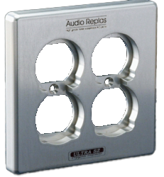 Audio Replas　CPP-4SZ/S　コンセントプレート