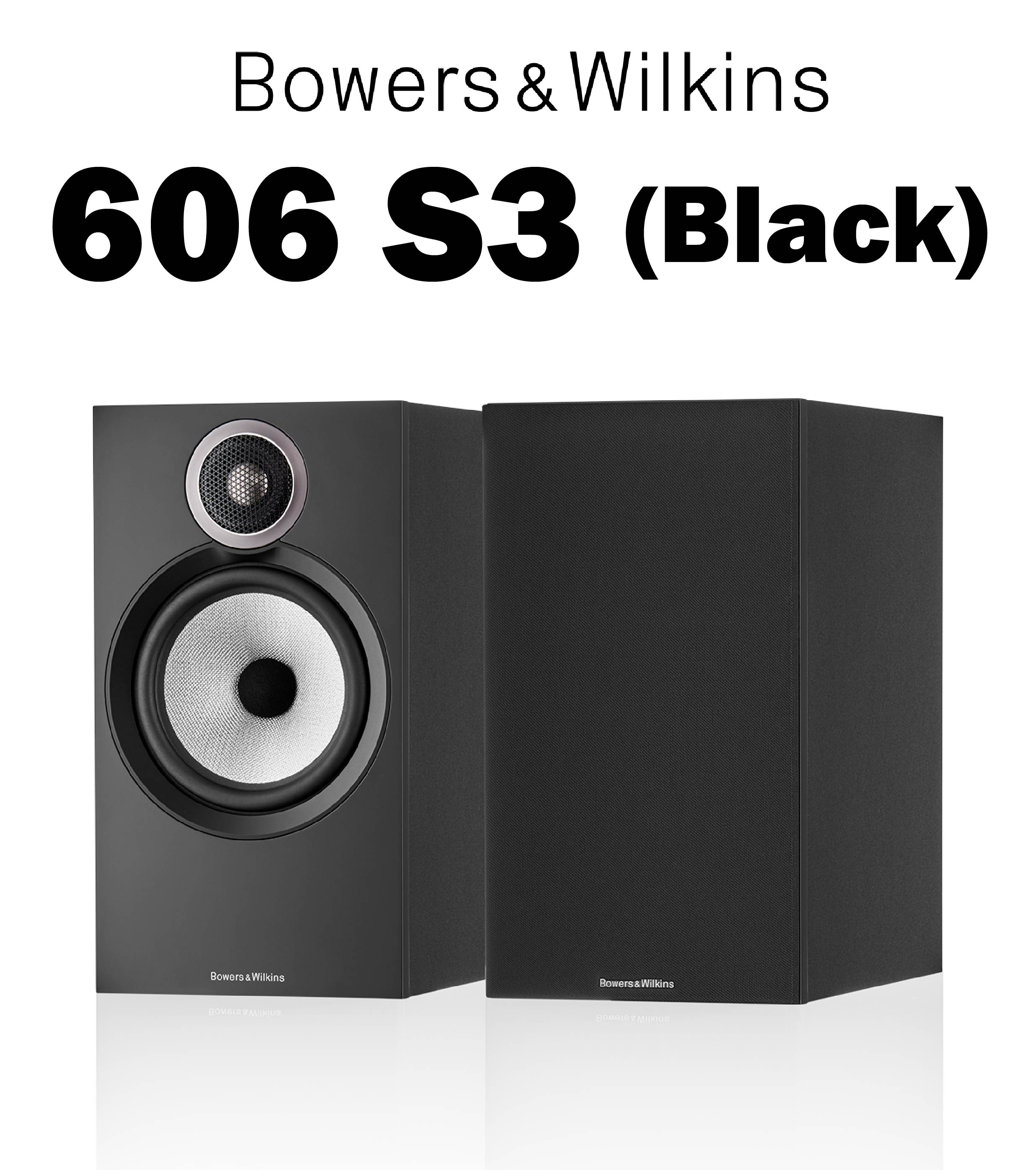 Bowers & Wilkins　606 S3 （ペア）　ブックシェルフスピーカー